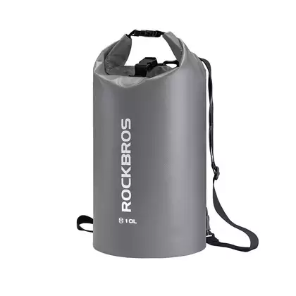 Rockbros Waterproof Backpack/sack 10L, grey ST-004GR