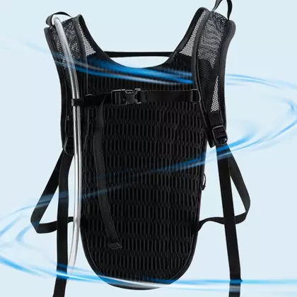 Rockbros Cycling Backpack with Hydration Bladder, Black 30170009001
