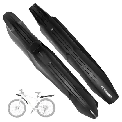 Rockbros bicycle fender set, black 24-29'' 28210003001