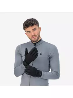 Rogelli CORE II winter cycling gloves, black