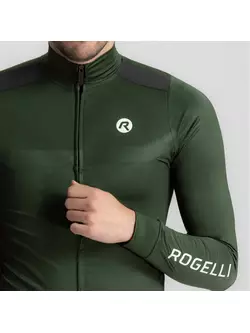 Rogelli MONO cycling sweatshirt green