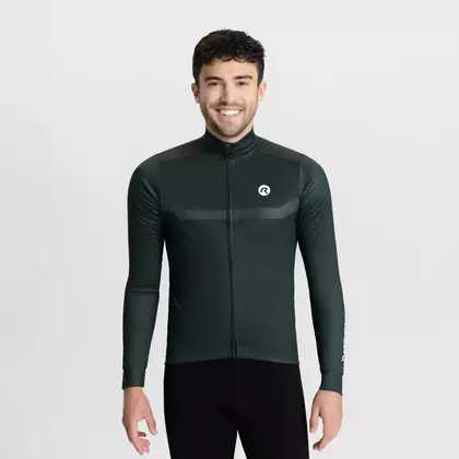 Rogelli MONO cycling sweatshirt, navy blue