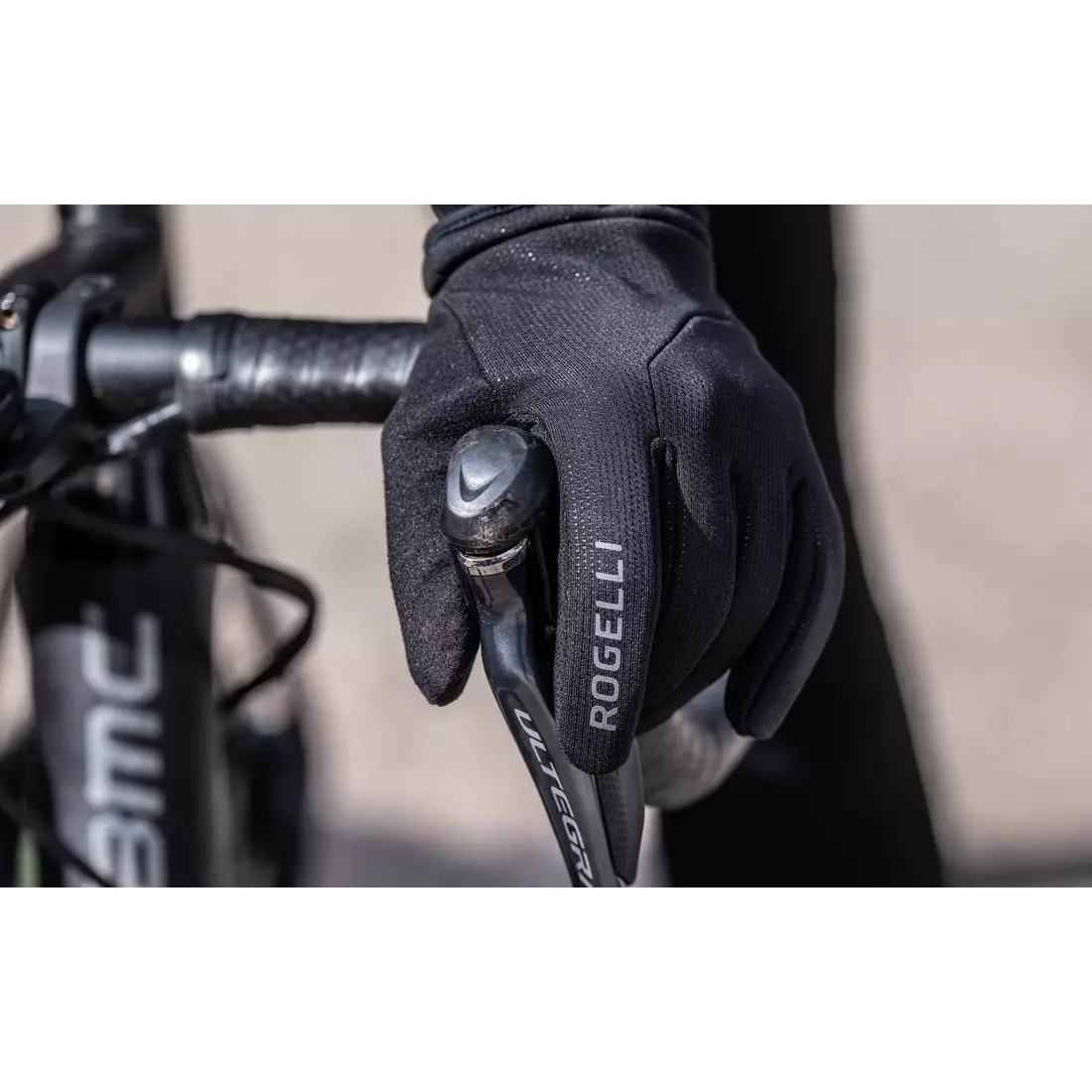 Rogelli NIMBUS winter cycling gloves, black