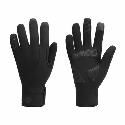 Rogelli Women's Winter Cycling Gloves CORE II, Black