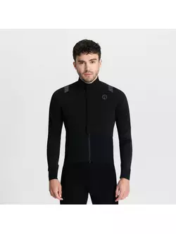 Rogelli cycling jacket, winter DISTANCE, black