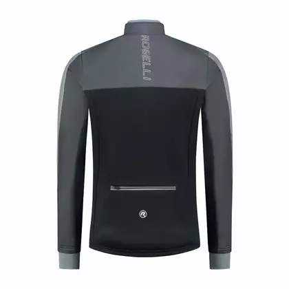 Rogelli cycling jacket, winter FREEZE, gray