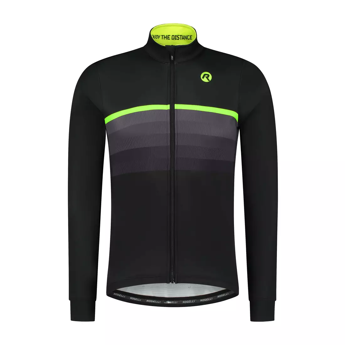 Rogelli winter cycling jacket HERO II black-fluor