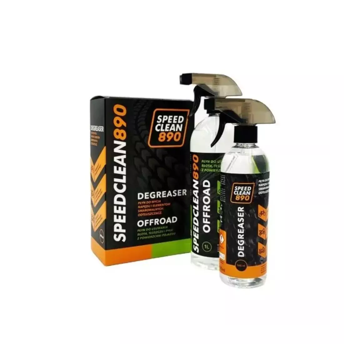 SPEEDCLEAN890 Bicycle washing and cleaning kit OFFROAD 1L + DEGRESER 0,5L