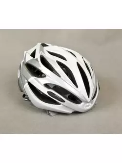 BELL ARRAY - bicycle helmet - road, color: White and silver