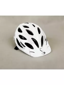 BELL - MUNI bicycle helmet, color: White and silver