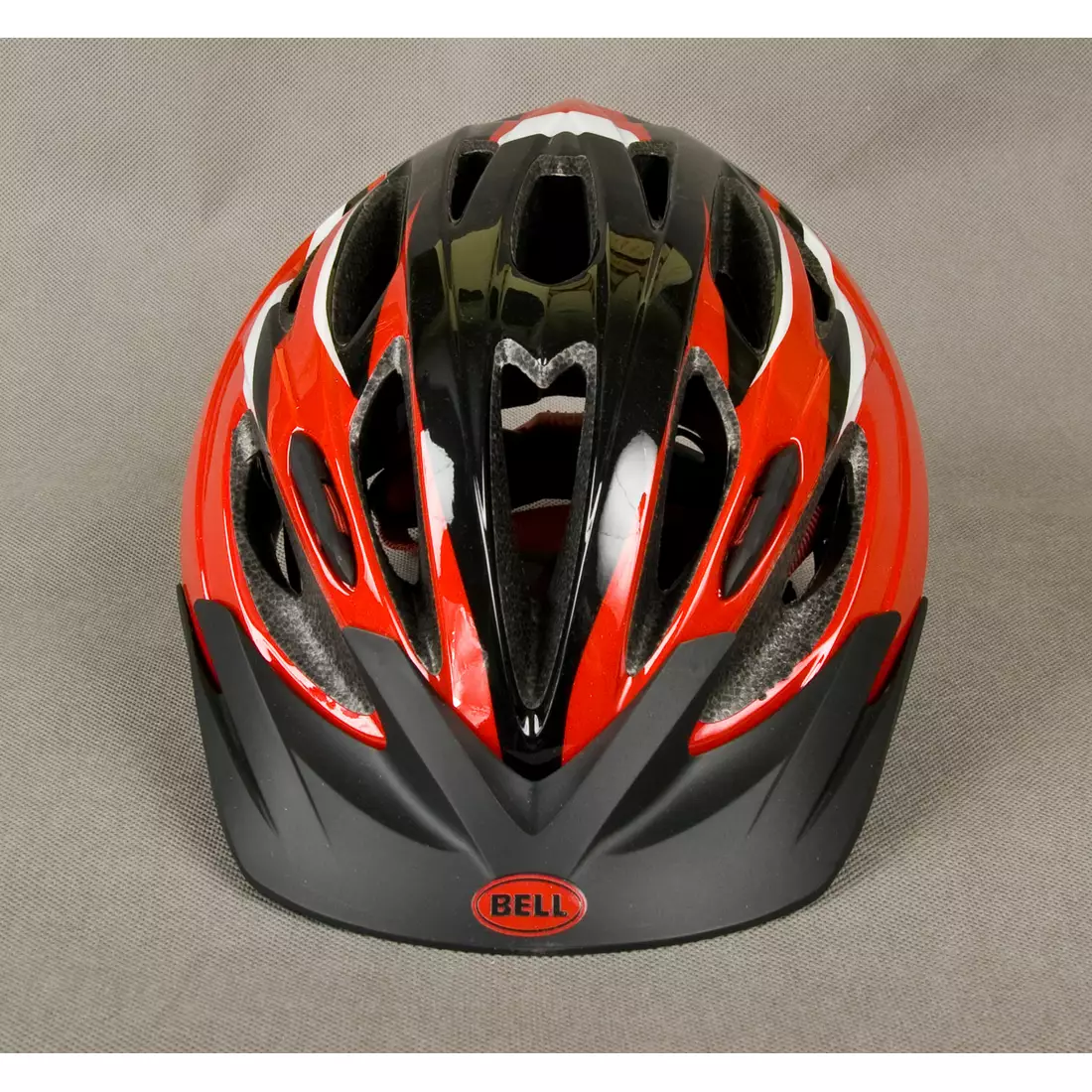 BELL PRESIDIO - bicycle helmet, color: Red and black