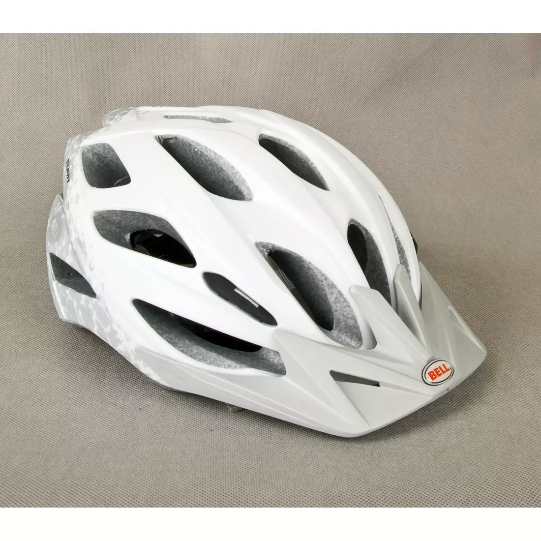 BELL SLANT white bicycle helmet