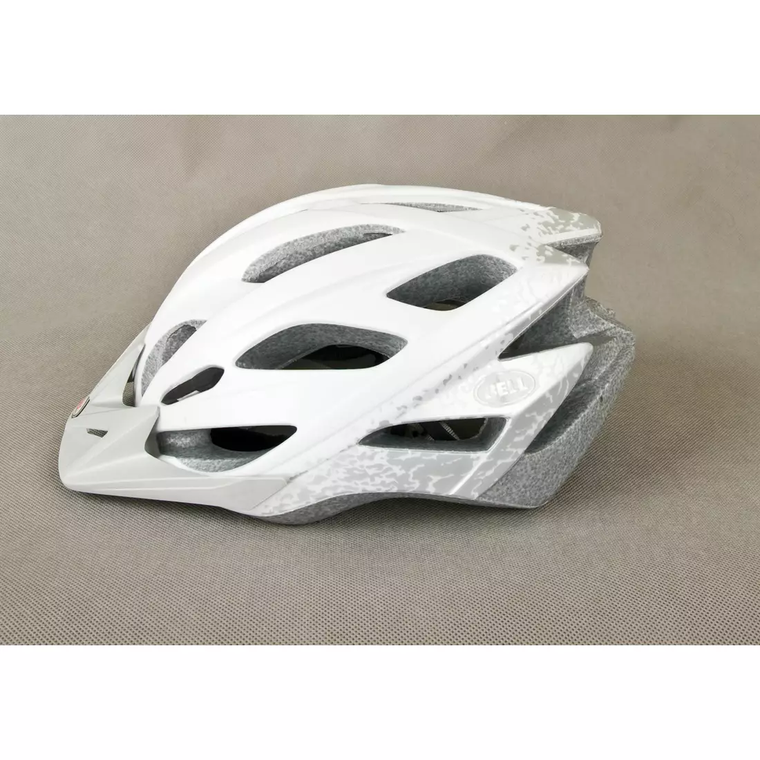 BELL SLANT white bicycle helmet