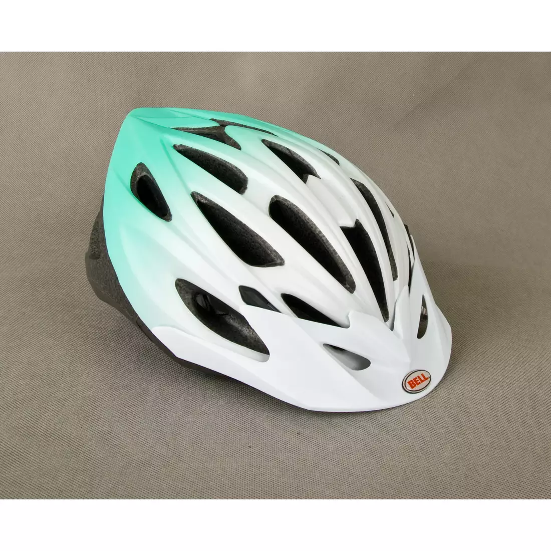 BELL SOLARA - women's bicycle helmet, white and green