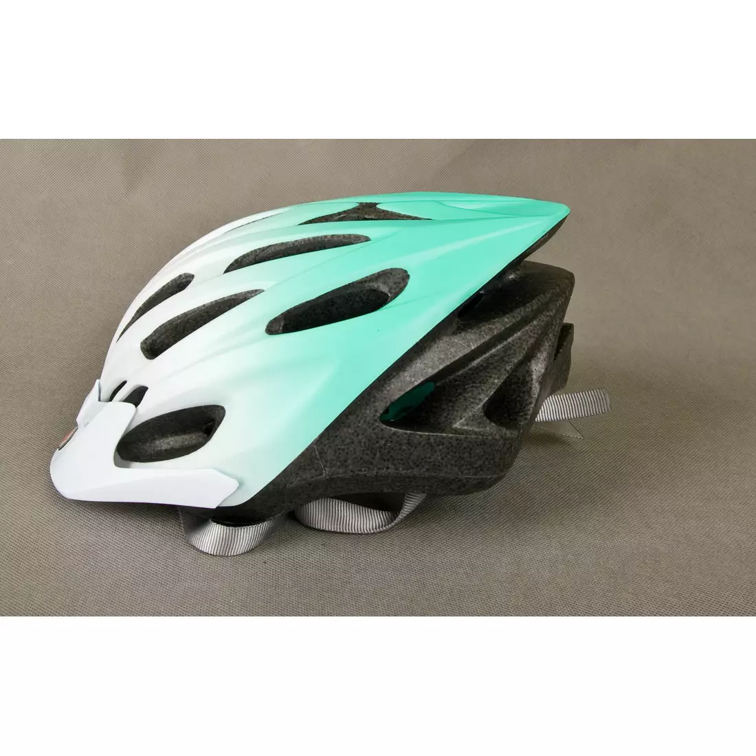 BELL SOLARA - women's bicycle helmet, white and green