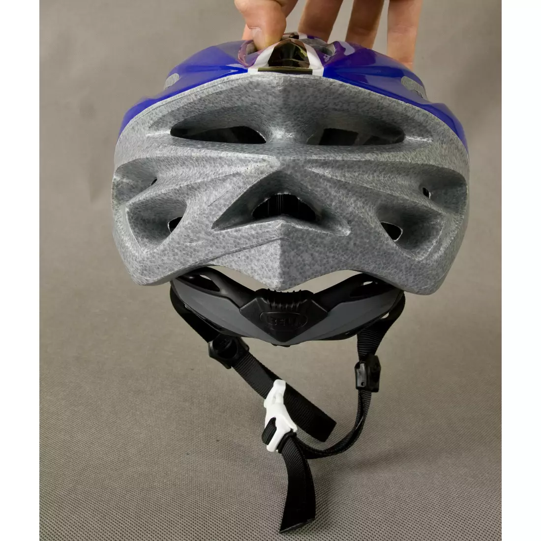 BELL bicycle helmet SOLAR white blue