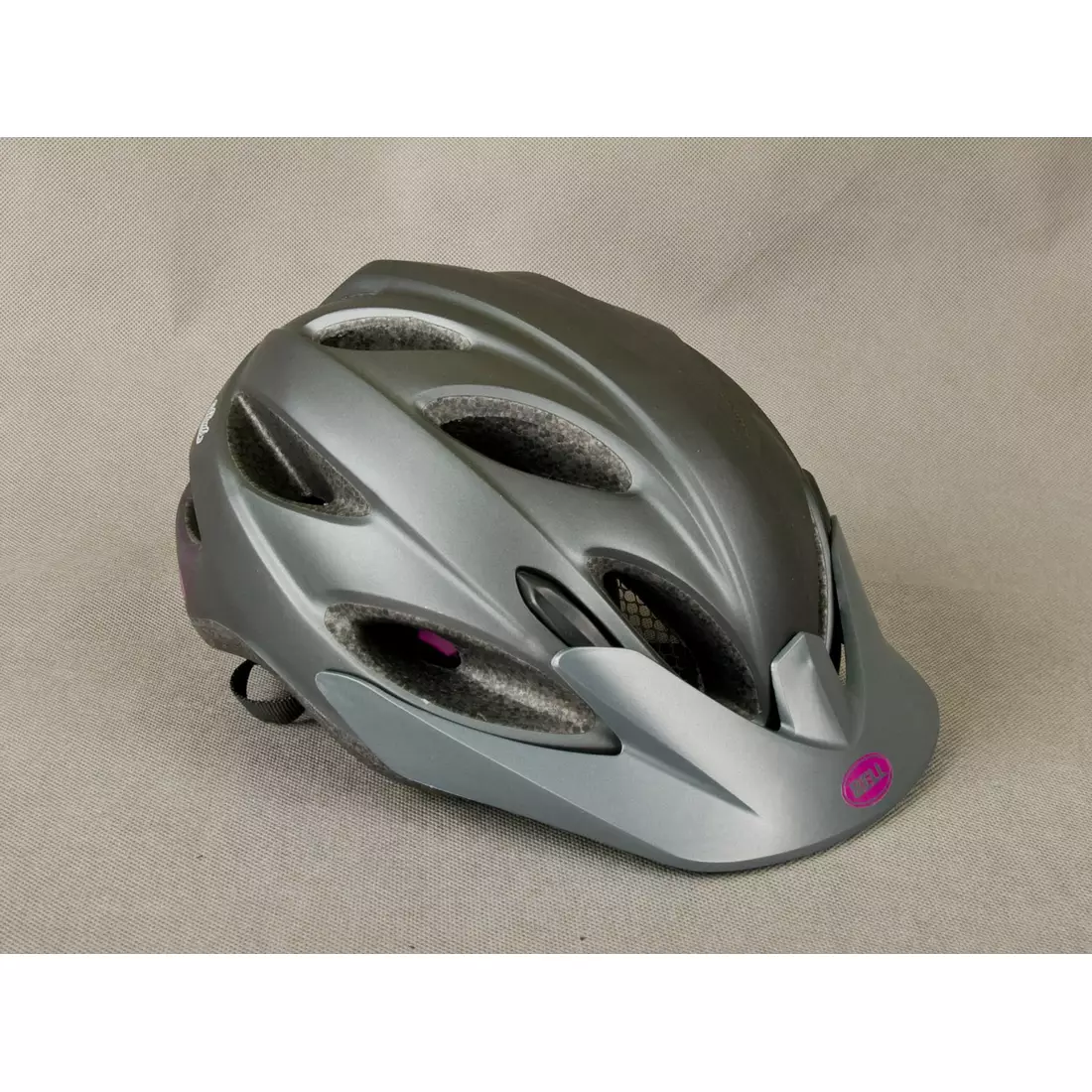 BELL women's bicycle helmet STRUT titanium-purple matt