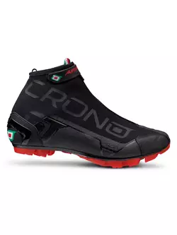 CRONO ARTICA MTB - winter MTB cycling shoes - ZAMEK - color: Black