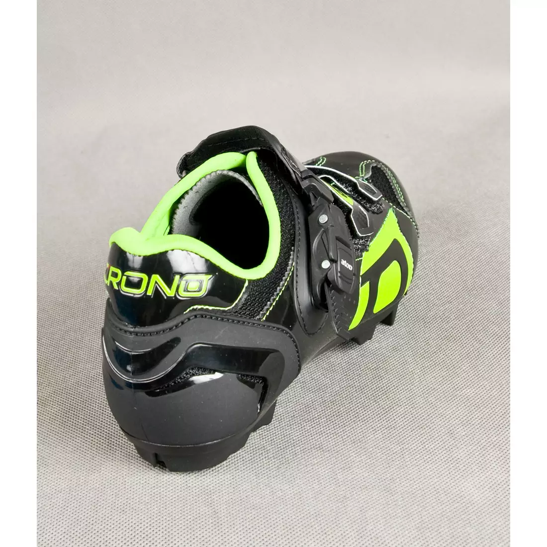 CRONO TRACK - MTB cycling shoes - color: Black and green