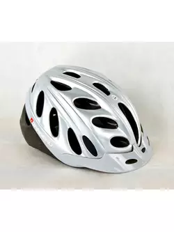 LOUIS GARNEAU BARISTO bicycle helmet, silver
