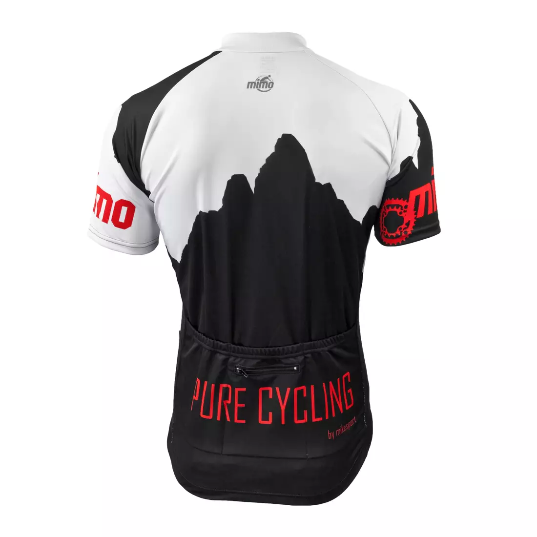 MikeSPORT DESIGN PURE cycling jersey, black