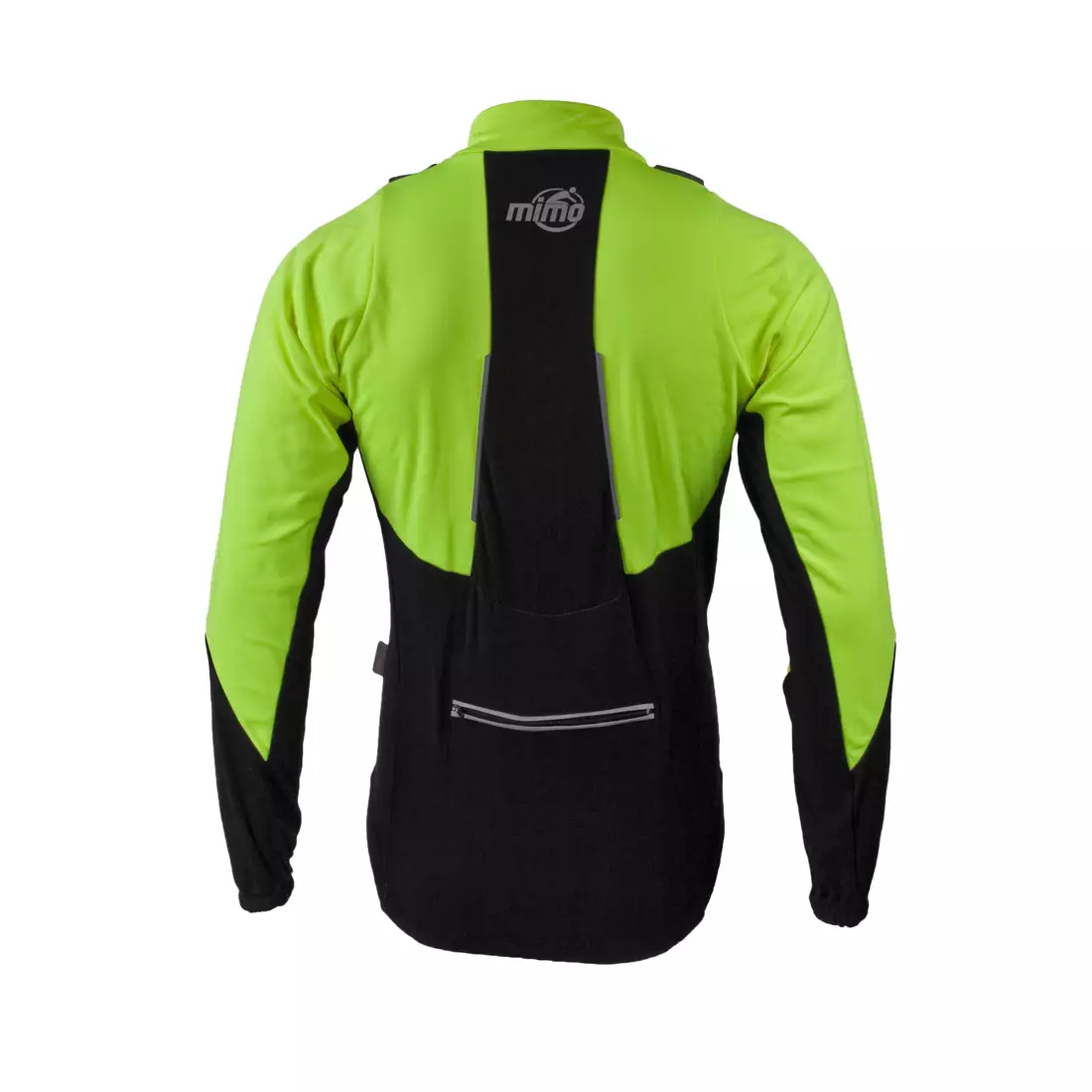 MikeSPORT DRAGON softshell cycling jacket black and fluorine