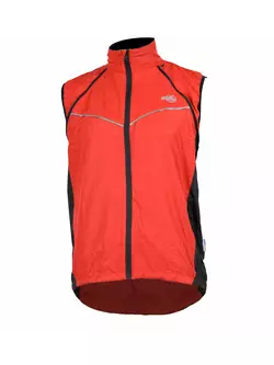 MikeSPORT SWORD - cycling jacket, detachable sleeves, red