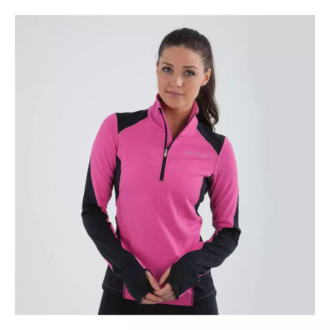 PEARL IZUMI Fly Thermal 12221404-4CZ - women's running sweatshirt, color: pink