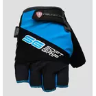 POLEDNIK SOFTGRIP NEW14 cycling gloves, color: Blue