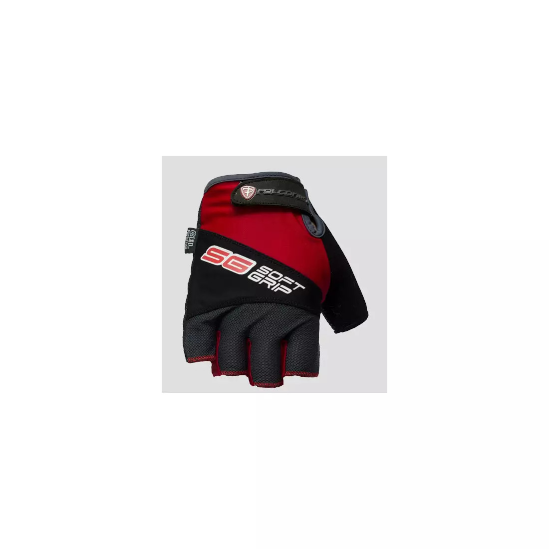 POLEDNIK SOFTGRIP NEW14 cycling gloves, color: Red