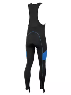 ROGELLI BIKE MANZANO - insulated men's cycling pants, color: black and blue