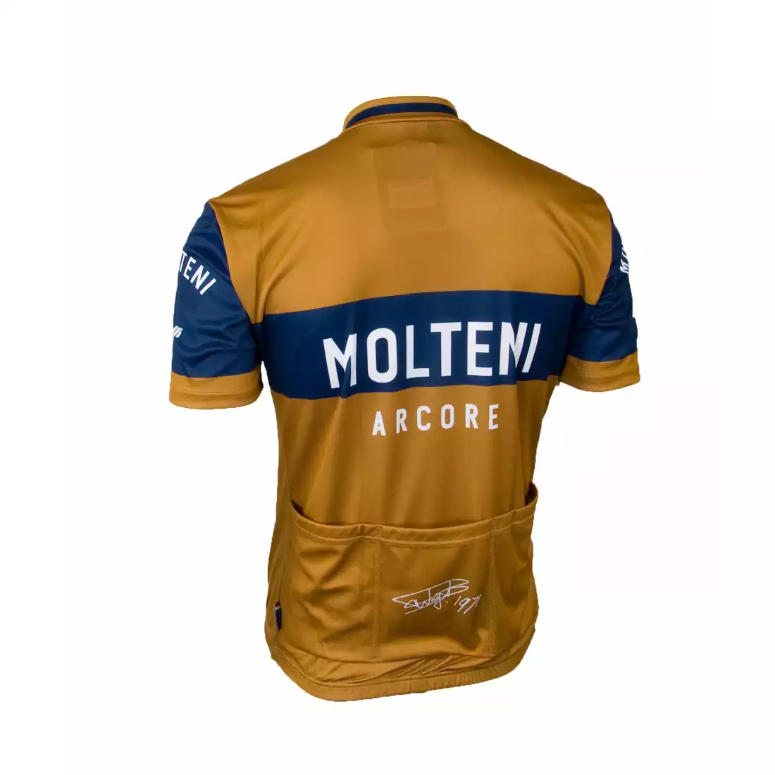 ROGELLI BIKE MOLTENI bicycle jersey 001.218, Colour: Brown