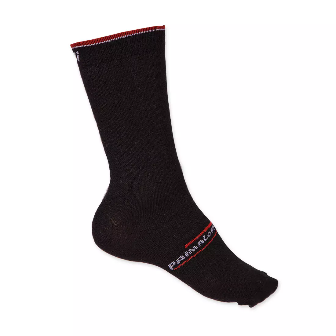 ROGELLI BIKE RCS-01 - Primaloft - cycling socks, black and red 007.126