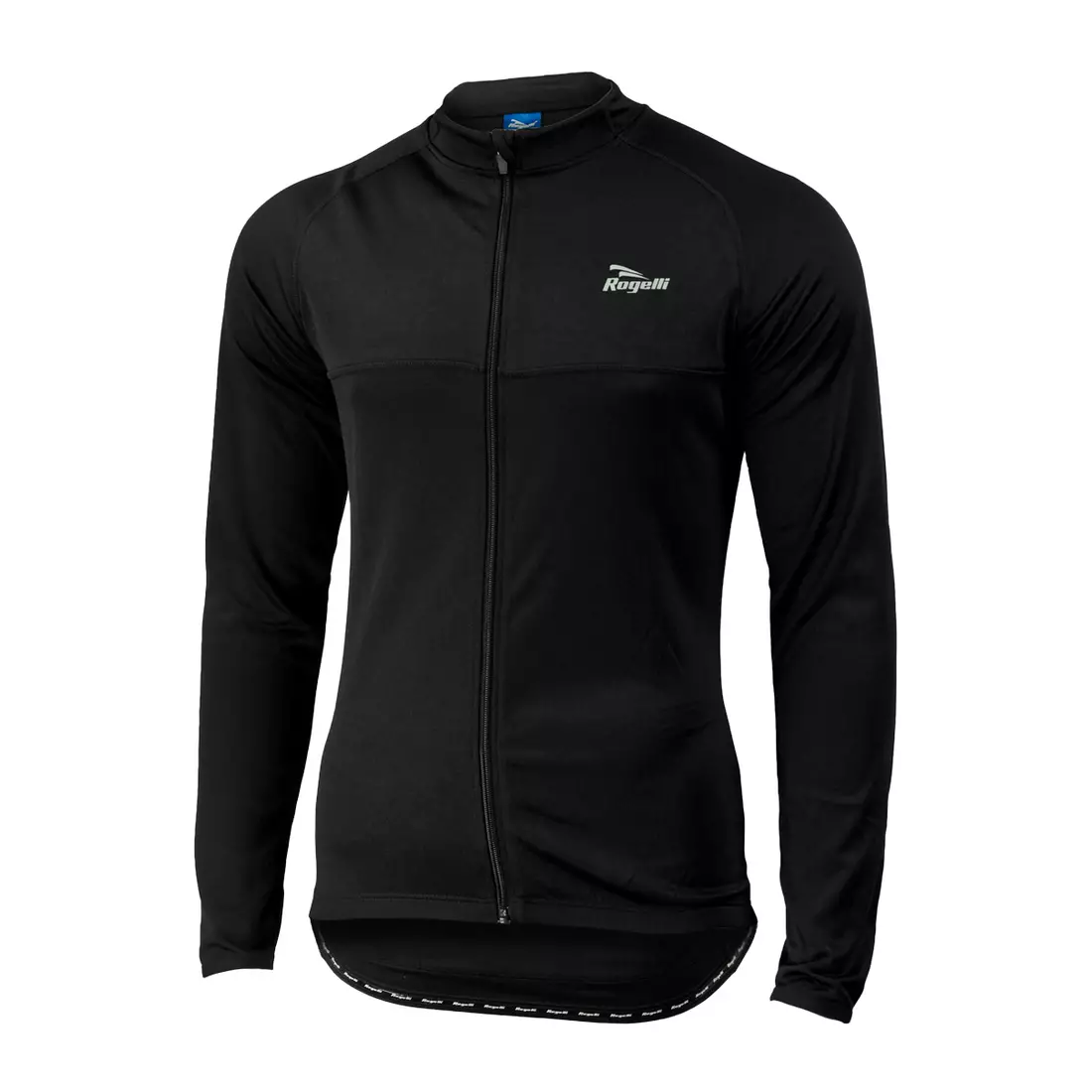 ROGELLI CALUSO - slightly insulated cycling sweatshirt, color: Black