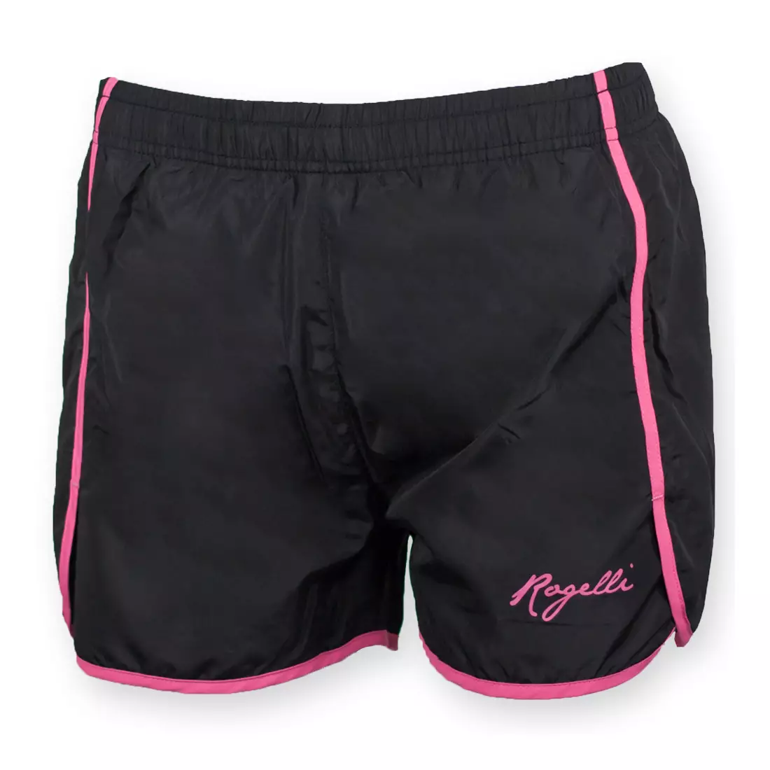 ROGELLI KYRA women's running shorts, black and pink