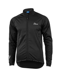 ROGELLI PESARO - men's Softshell cycling jacket, color: Black