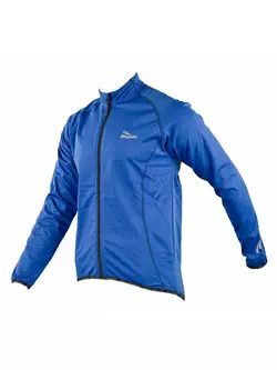 ROGELLI PESARO - men's Softshell cycling jacket, color: Blue