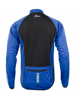 ROGELLI PESARO - men's Softshell cycling jacket, color: Blue