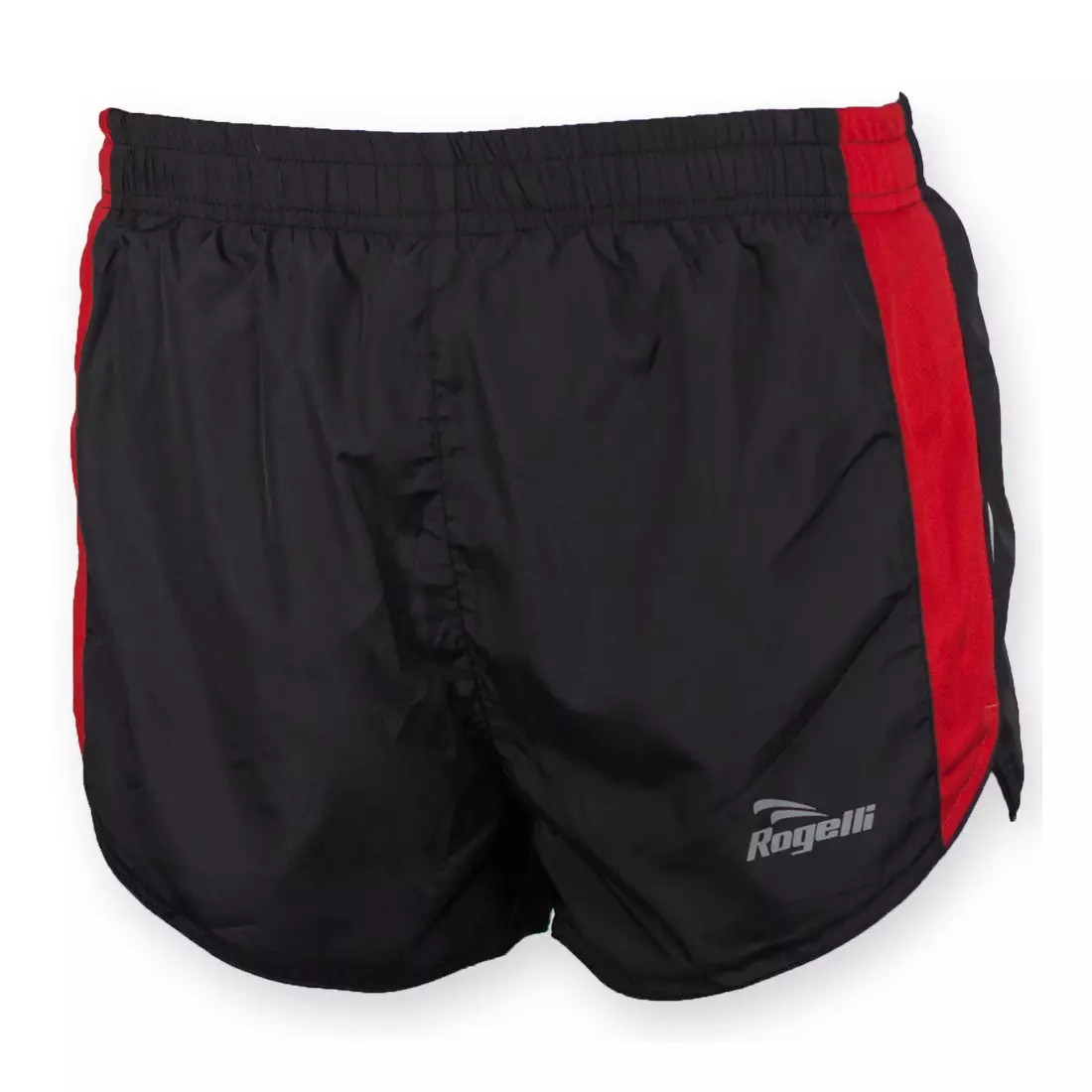 ROGELLI RUN FIRENZE loose running shorts, black-red