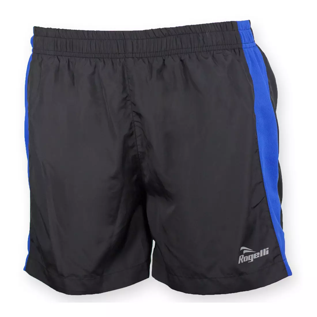 ROGELLI RUN TARANTO loose running shorts, black and blue