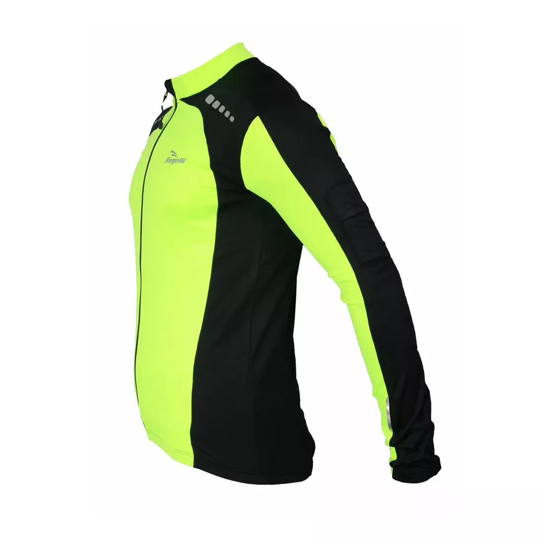 ROGELLI TREVISO - warm cycling sweatshirt, color: Fluor
