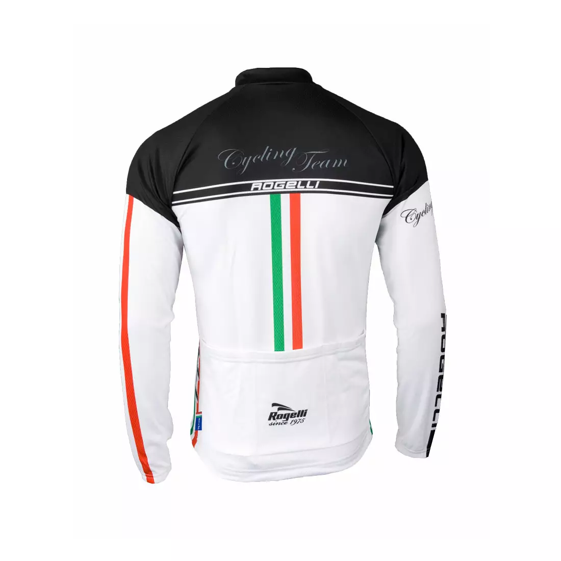ROGELLI team insulated cycling sweatshirt 001.962, White