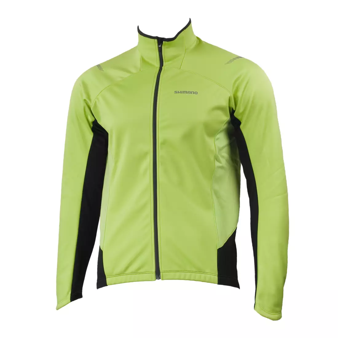SHIMANO PERFORMANCE WINDBREAK membrane cycling sweatshirt CW-JSP-WLC22M green