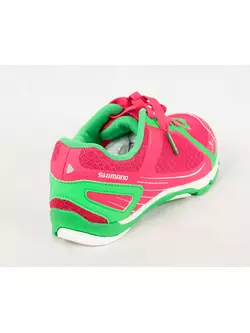 SHIMANO SH-CW41 - women's cycling shoes, TREKKING - pink
