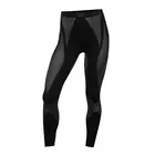 TERVEL OPTILINE MOD-02 - women's thermoactive leggings color: Black and gray
