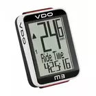 VDO - M3 WL - bicycle computer - wireless - 17 FUNCTIONS