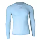 BREATHE long-sleeved compression shirt, blue