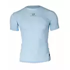 BREATHE short-sleeved compression shirt, blue