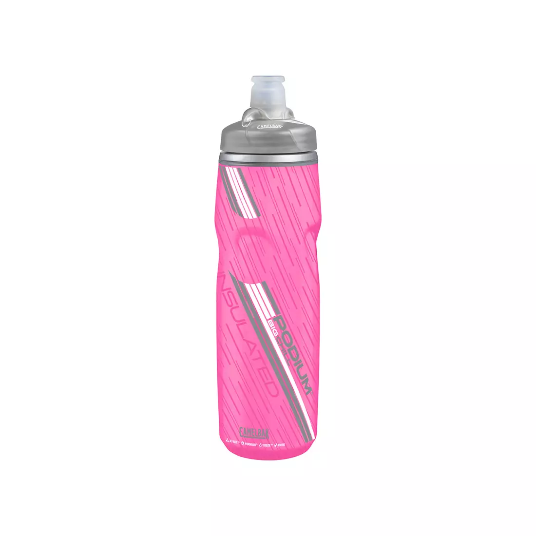 CAMELBAK Podium Big Chill Thermal Water Bottle 25oz/ 739ml Pace Pink 52466 SS16