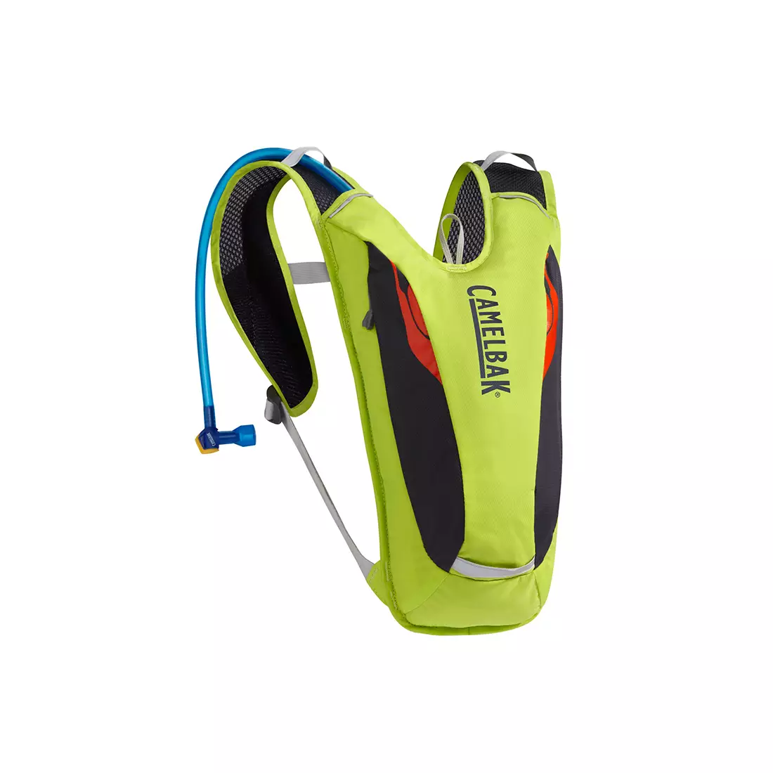 CAMELBAK backpack with water bladder Dart 50 oz / 1.5 L Lime Punch/Charcoal INTL 62355-IN SS16